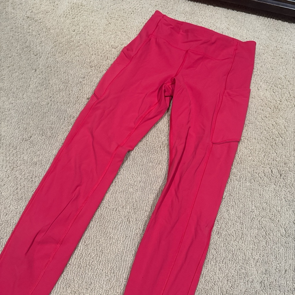lululemon athletica Red Leggings